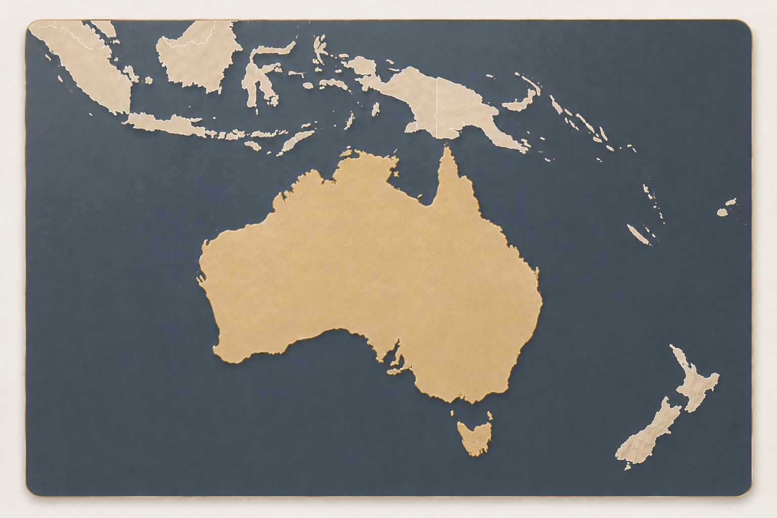 Australia regional network visual