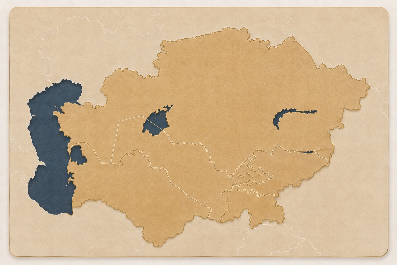 Central Asia regional network visual