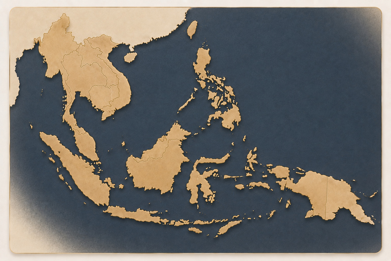Southeast Asia regional network visual